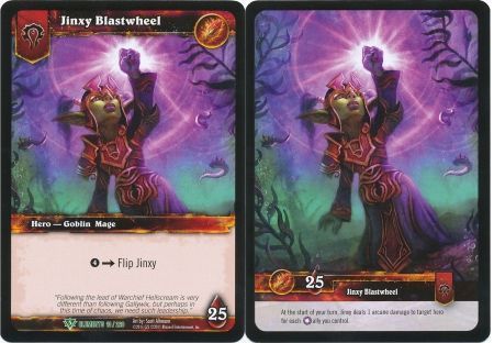 Jinxy Blastwheel - 13/220 - Uncommon WoW: War of Elements