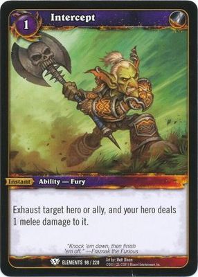 Intercept - 98/220 - Common WoW: War of Elements