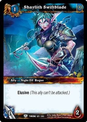 Shaylith Swiftblade - 127/263 - Common WoW: Throne of the Tides