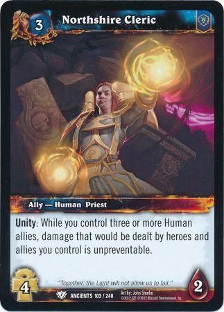 Northshire Cleric - 103/240 - Common WoW: War of the Ancients