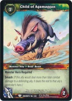 Child of Agamaggan - 166/240 - Common WoW: War of the Ancients