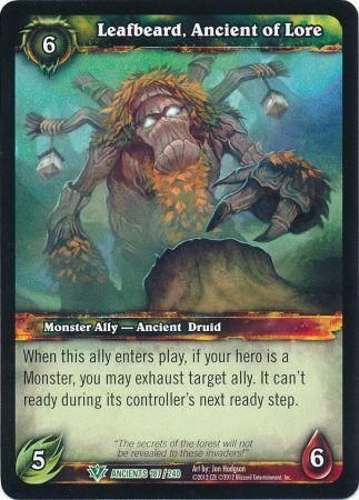 Leafbeard, Ancient of Lore - 187/240 - Uncommon WoW: War of the Ancients