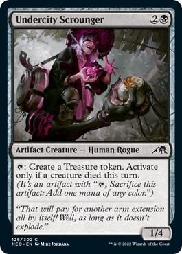 Undercity Scrounger 126/302 - Kamigawa Neon Dynasty Singles