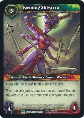 Keening Shivarra - 185/240 - Uncommon WoW: War of the Ancients
