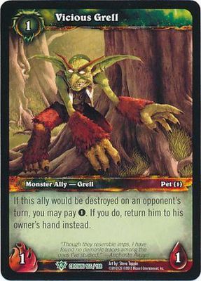 Vicious Grell - 165/198 - Uncommon WoW: Crown of the Heavens