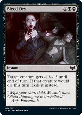 Bleed Dry 094/277 - Innistrad: Crimson Vow (VOW) (Español)