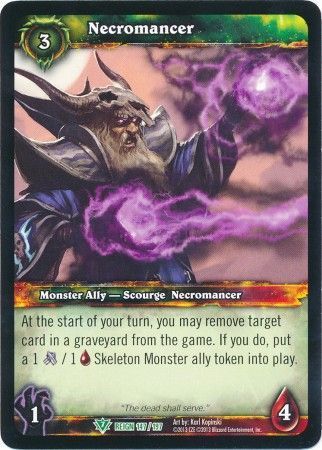 Necromancer - 147/197 - Uncommon WOW: Reign of Fire