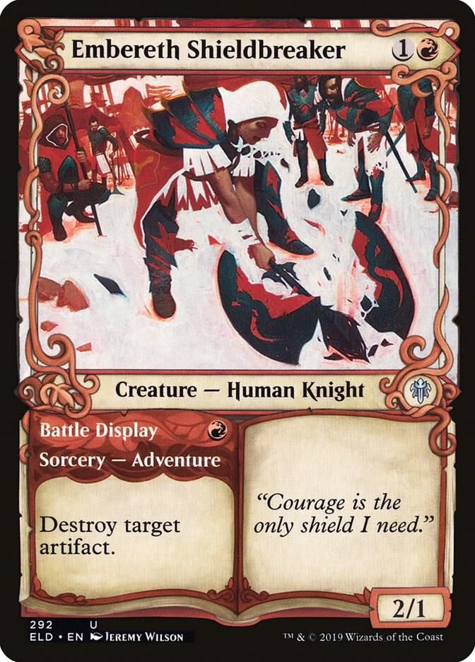 Embereth Shieldbreaker 292 - Throne of Eldraine (ELD)