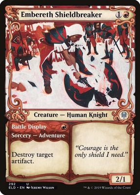 Embereth Shieldbreaker 292 - Throne of Eldraine (ELD)