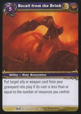 Recall from the Brink - 89/208 - Common WoW: Blood of Gladiators