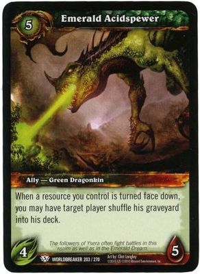 Emerald Acidspewer - 203/270 - Common WoW: Worldbreaker
