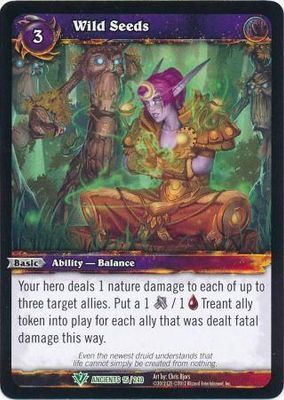 Wild Seeds - 15/240 - Uncommon WoW: War of the Ancients