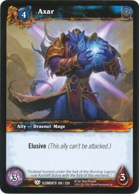 Axar - 109/220 - Common WoW: War of Elements