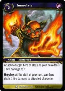 Immolate - 85/246 - Common WoW: Fires of Outland