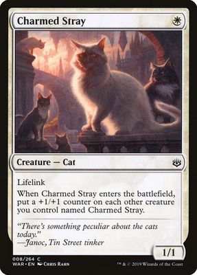 Charmed Stray 008/264 - War of the Spark (WAR) (Japones)