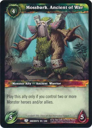 Mossbark, Ancient of War - 191/240 - Common WoW: War of the Ancients