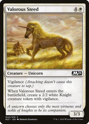 Valorous Steed 042/274 - Core Set 2021 (M21)