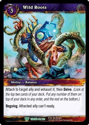 Wild Roots - 38/263 - Uncommon WoW: Throne of the Tides