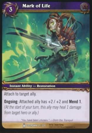Mark of Life - 27/220 - Common WoW: Icecrown