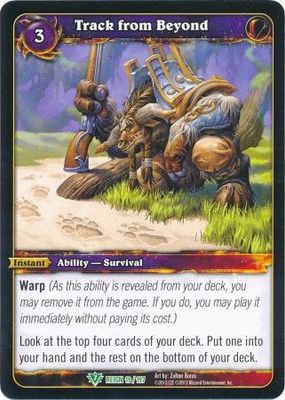 Track from Beyond - 19/197 - Uncommon WOW: Reign of Fire