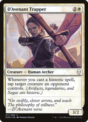 D&#39;Avenant Trapper 011/269 - Dominaria (DOM) (Español)