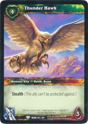 Thunder Hawk - 157/197 - Common WOW: Reign of Fire