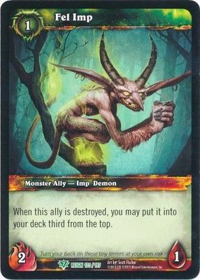 Fel Imp - 133/197 - Uncommon WOW: Reign of Fire