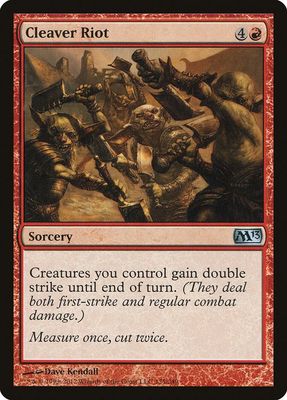 Cleaver Riot 125/249 - Magic 2013 (M13) (Español)