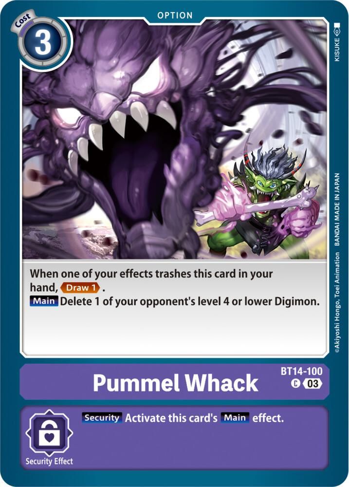 Pummel Whack - Blast Ace (BT14) Blast Ace