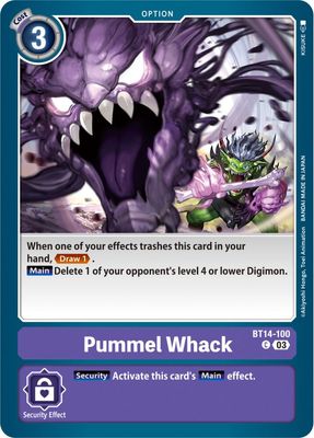 Pummel Whack - Blast Ace (BT14) Blast Ace