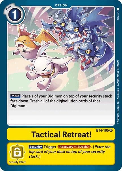 Tactical Retreat! - Great Legend (BT04) Great Legend