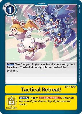 Tactical Retreat! - Great Legend (BT04) Great Legend