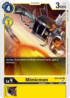 Mimicmon - Double Diamond (BT06) Double Diamond
