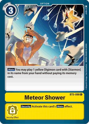 Meteor Shower - Battle of Omni (BT05) Battle of Omni