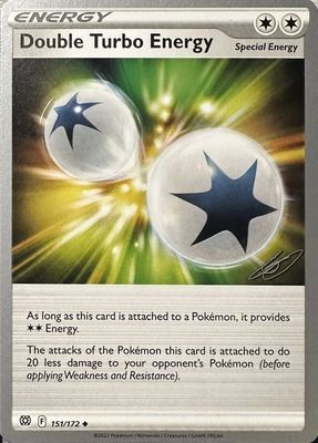 Double Turbo Energy - 2023 (Gabriel Fernandez) - World Championship Decks (WCD) 151/172