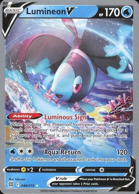 Lumineon V : Brilliant Stars  040/172  world championship 2023