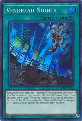 Vendread Nights - CIBR-EN084 - Super Rare Unlimited Circuit Break Unlimited Edition Singles
