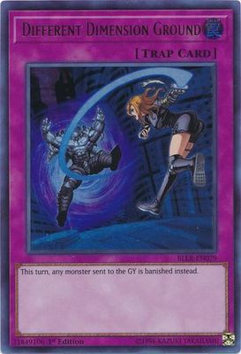 Different Dimension Ground - BLLR-EN079 - Ultra Rare 1st Edition Battles of Legend: Light&#39;s Revenge Singles