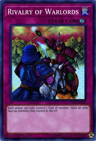 Rivalry of Warlords - HISU-EN059 - Super Rare 1st Edition Hidden Summoners Singles