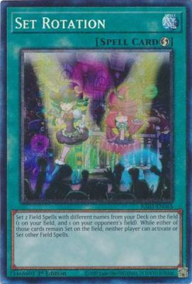 Set Rotation - RA03-EN065 - Collector&#39;s Rare 1st Edition Quarter Century Bonanza 1st Edition Singles