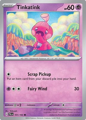 Tinkatink - 101/193 - SV02: Paldea Evolved (PAL) SV02: Paldea Evolved