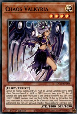 Chaos Valkyria - TOCH-EN008 - Super Rare 1st Edition Toon Chaos 1st Edition Singles