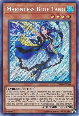 Marincess Blue Tang - CHIM-EN004 - Secret Rare Unlimited Chaos Impact Unlimited Singles *Espanol*