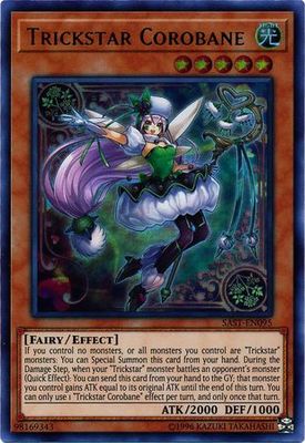 Trickstar Corobane - SAST-EN095 - Ultra Rare Unlimited Savage Strike Unlimited Singles