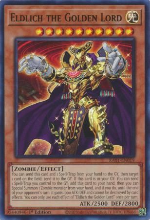 Eldlich the Golden Lord - RA01-EN019 - Ultra Rare 25th Anniversary Rarity Collection Singles