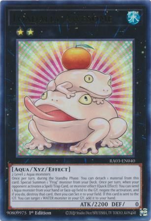 Toadally Awesome - RA03-EN040 - Ultra Rare 1st Edition Quarter Century Bonanza 1st Edition Singles