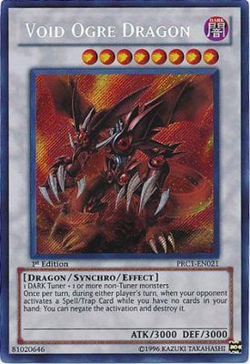 Void Ogre Dragon - PRC1-EN021 - Secret Rare Yu-Gi-Oh! Promo Cards