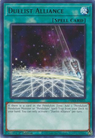 Duelist Alliance - TAMA-EN055 - Rare 1st Edition Tactical Masters 1st Edition Singles