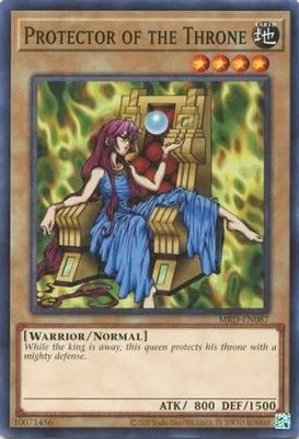 Protector of the Throne - MRD-EN087 - Common Unlimited (25th Reprint) Metal Raiders 25th Anniversary Singles