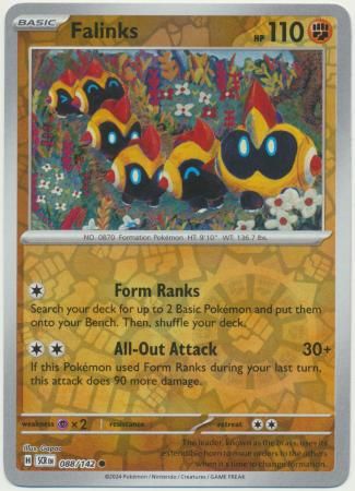 Falinks - 088/142 - Common Reverse Holo Scarlet &amp; Violet: Stellar Crown Reverse Singles